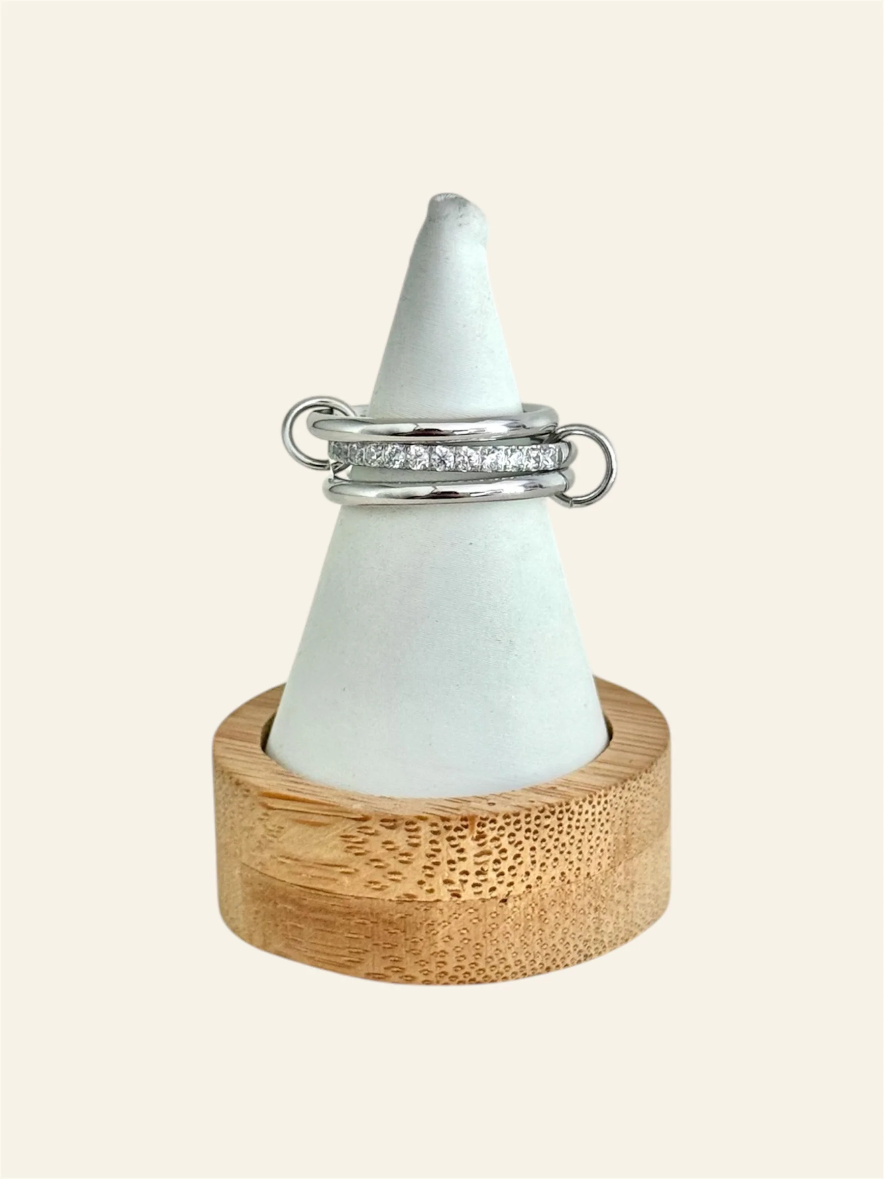 Bague ANAÏS acier inox - Image 2