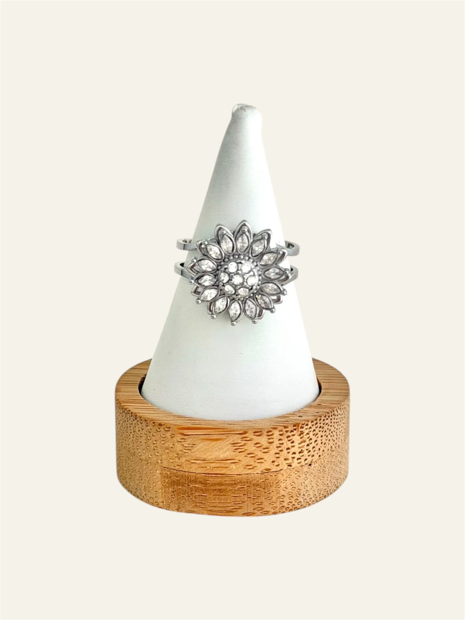 Bague ELLY acier inox (anti-stress) - Image 2