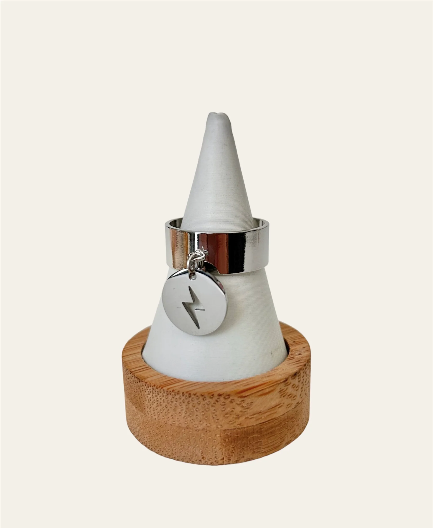 Bague ENOLA acier inox - Image 2