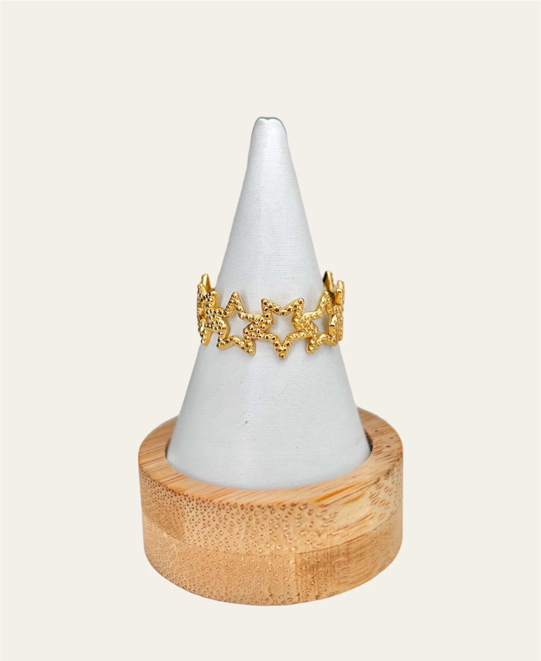 Bague HÉLÉNA acier inox
