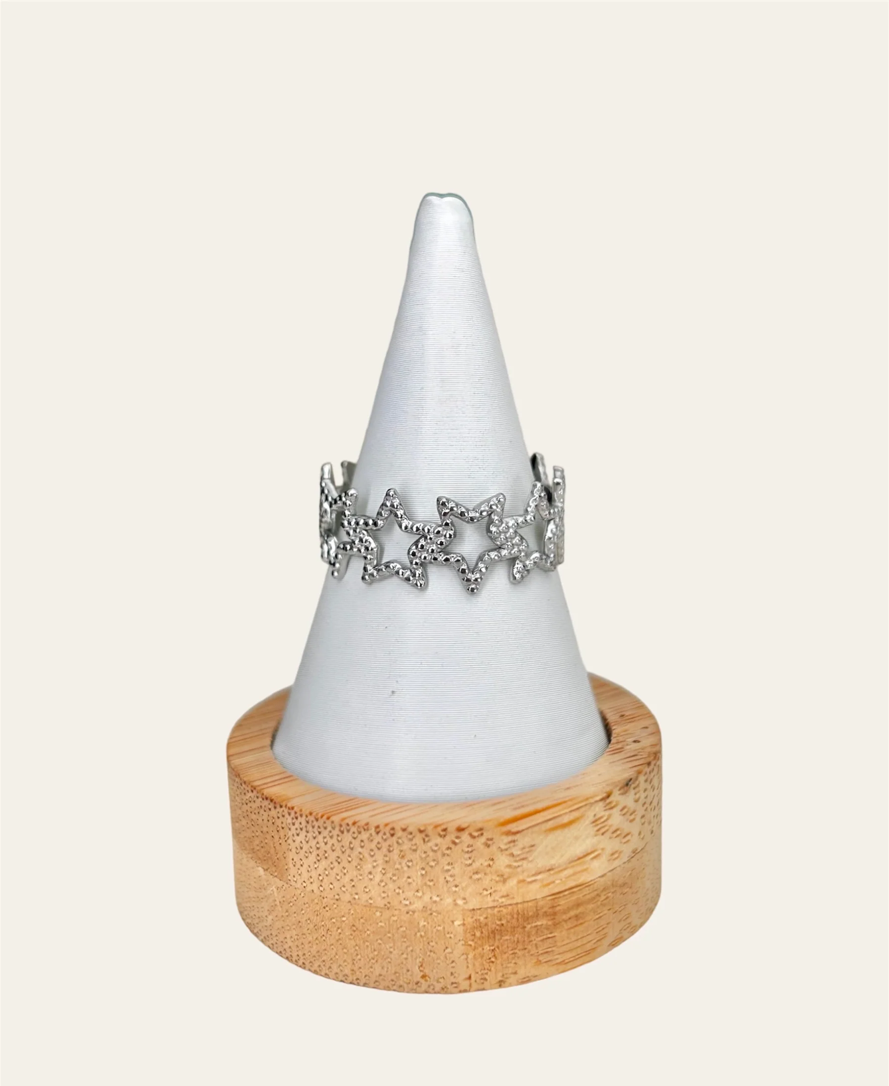Bague HÉLÉNA acier inox - Image 2