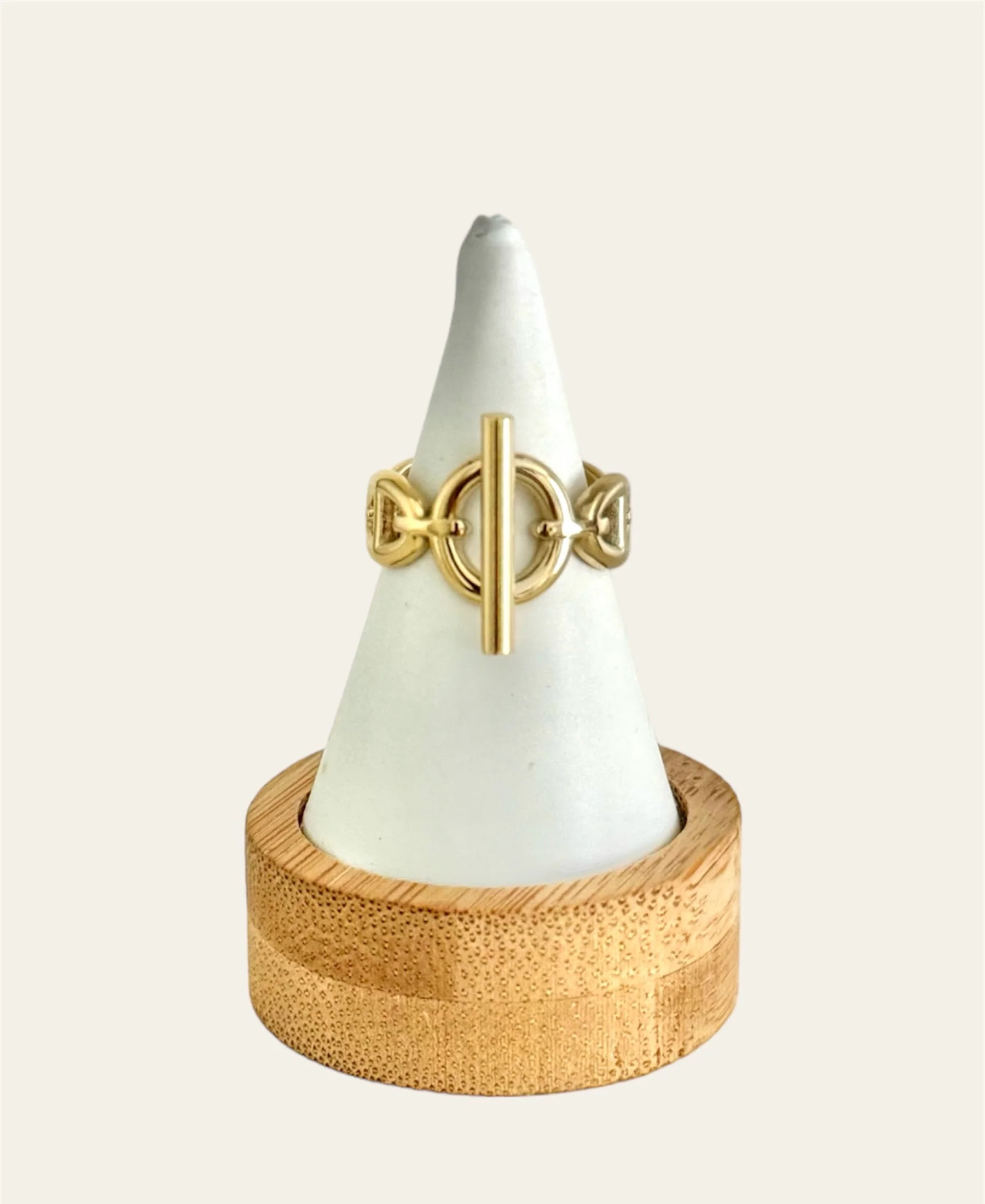 Bague LEIA acier inox