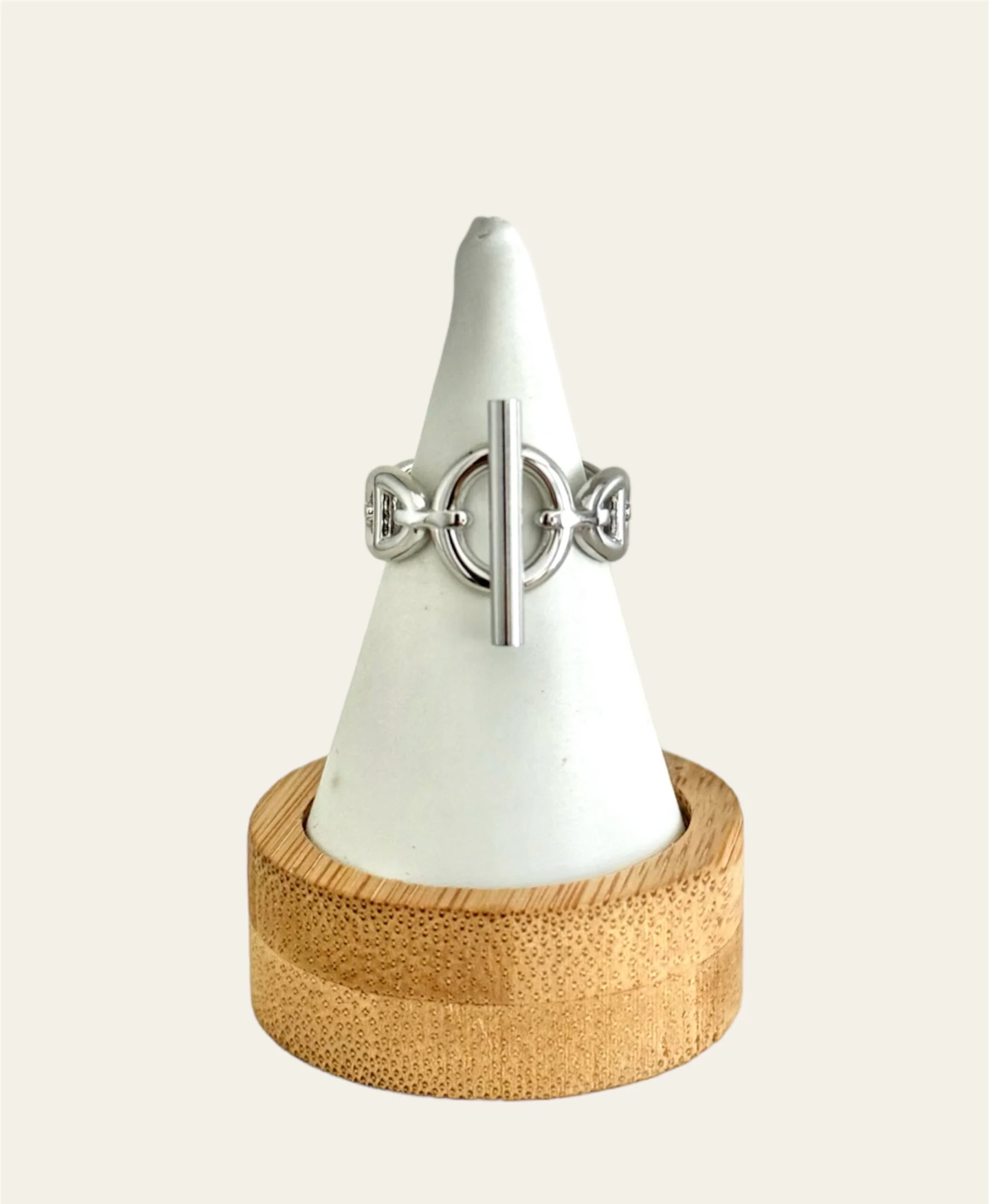 Bague LEIA acier inox - Image 2