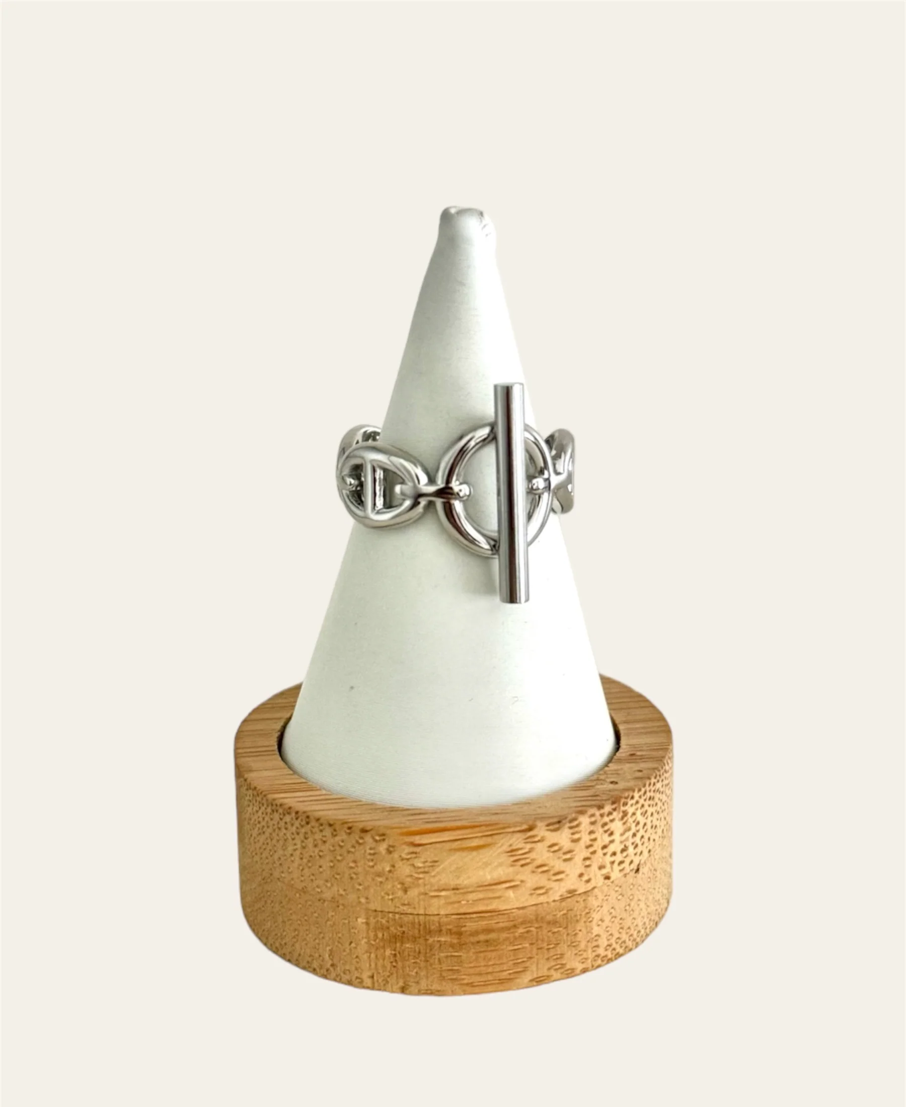 Bague LEIA acier inox - Image 3