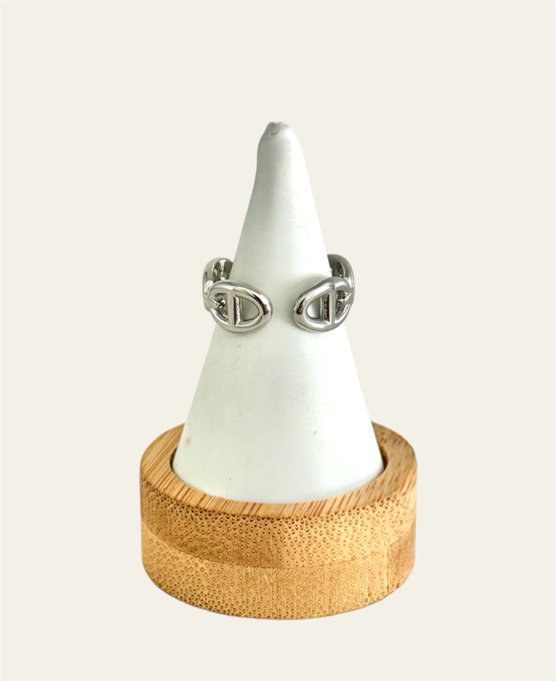 Bague LEIA acier inox - Image 4