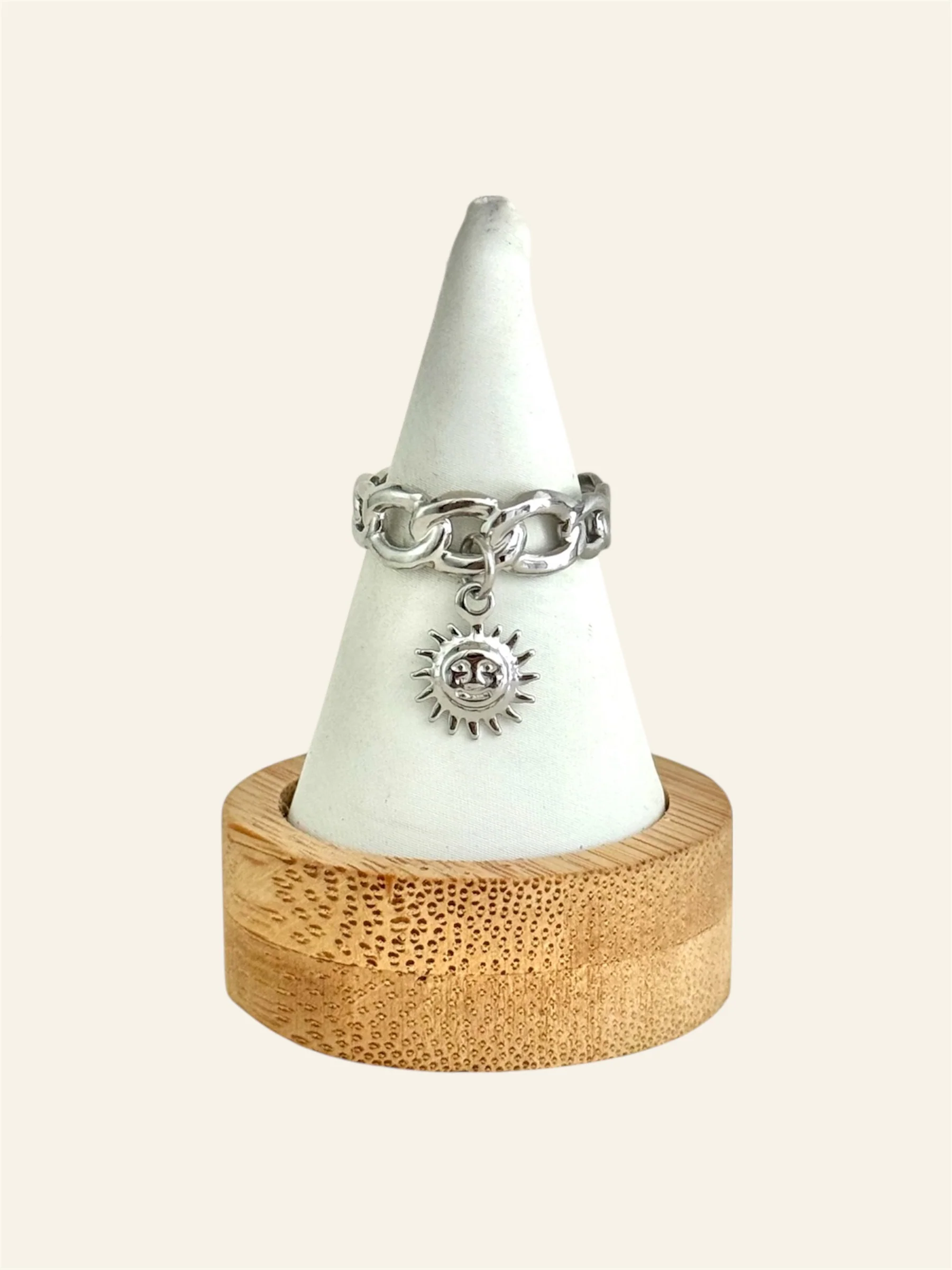Bague NAÏA acier inox - Image 2