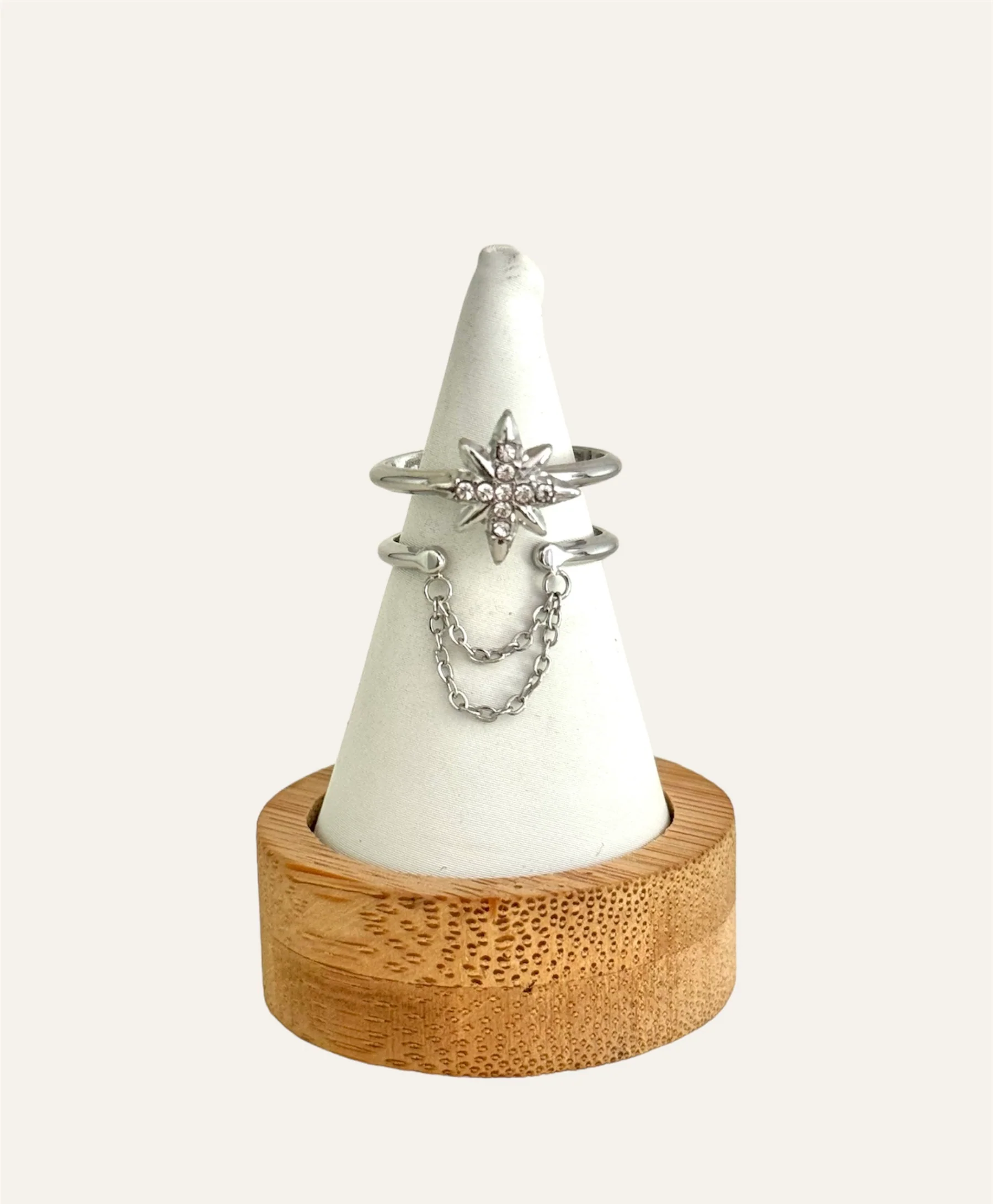 Bague STELLAR acier inox - Image 2