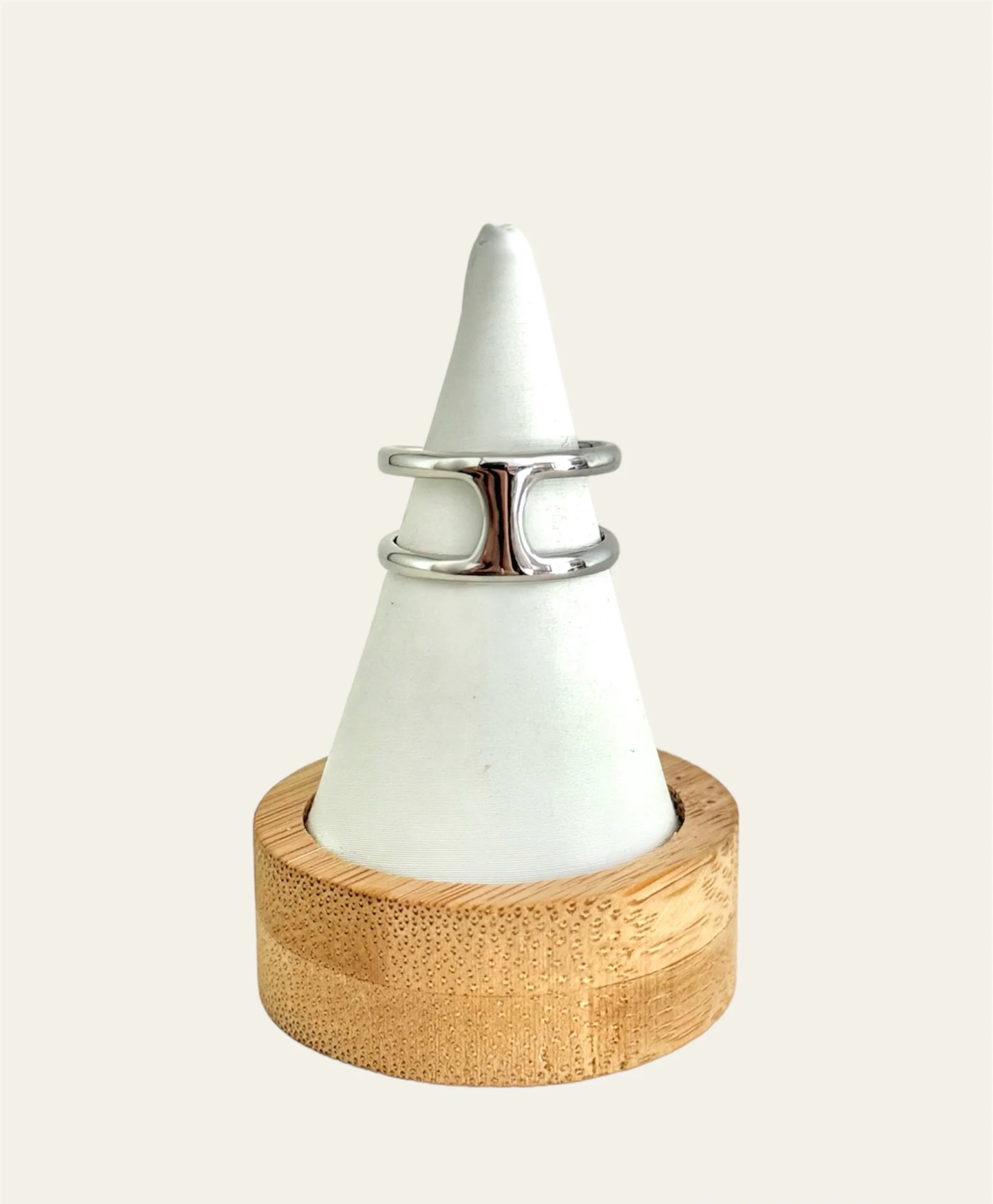Bague YAËLLE acier inox - Image 2