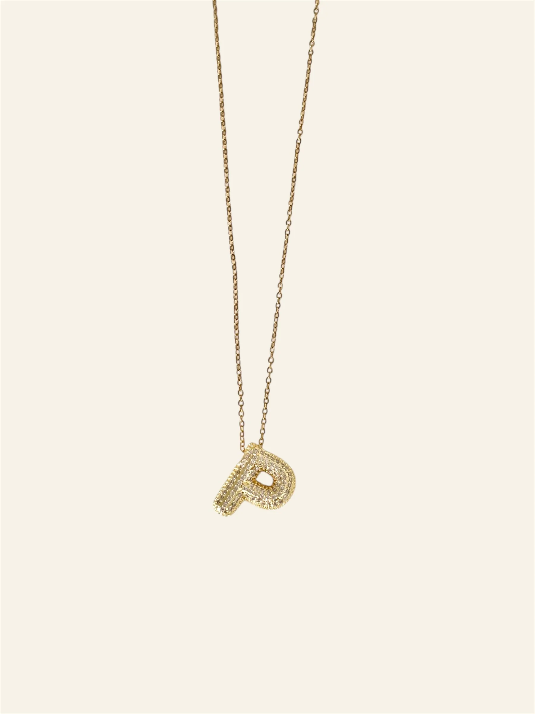 Collier LETTRE STRASS - Image 18