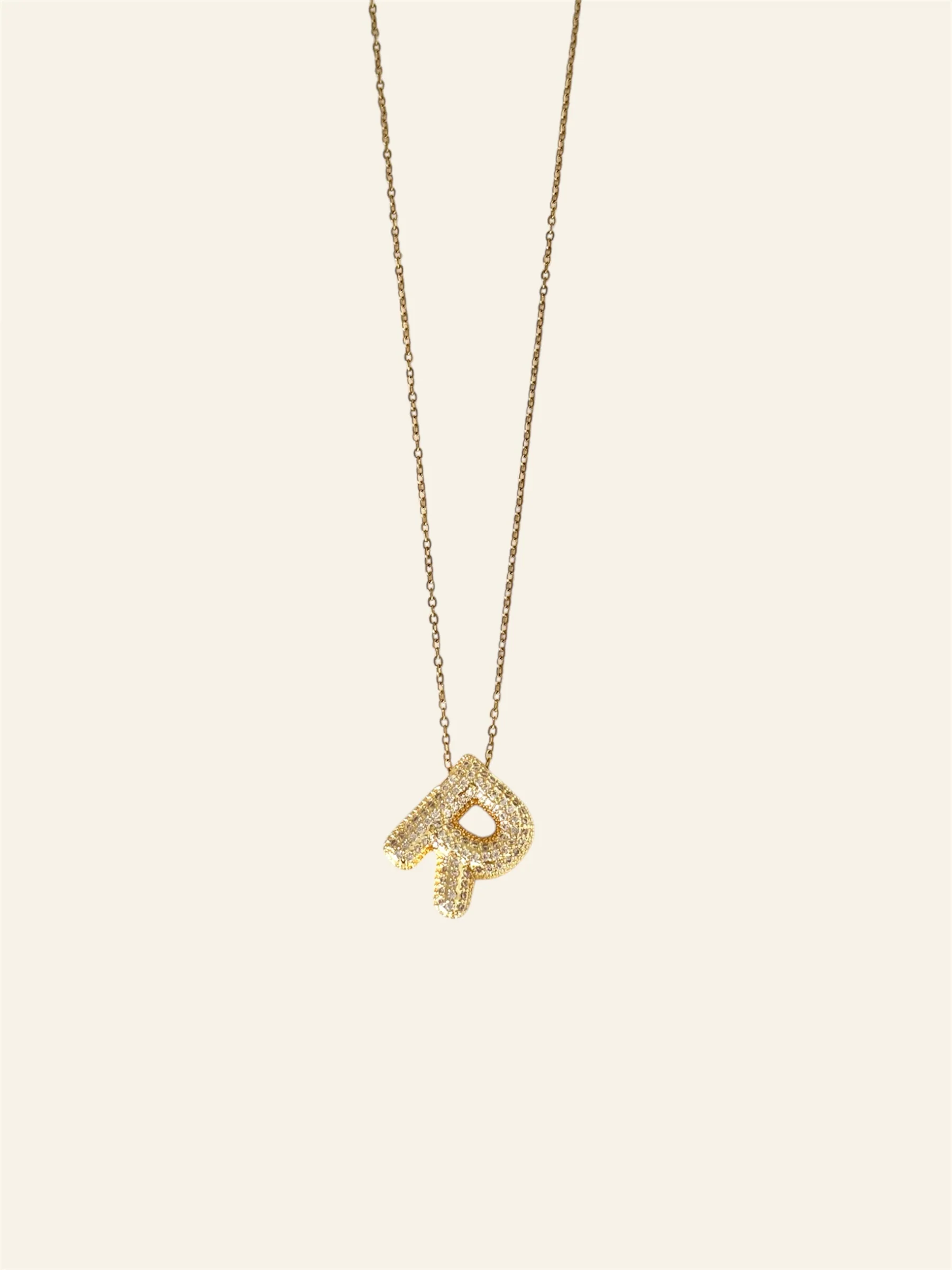 Collier LETTRE STRASS - Image 20