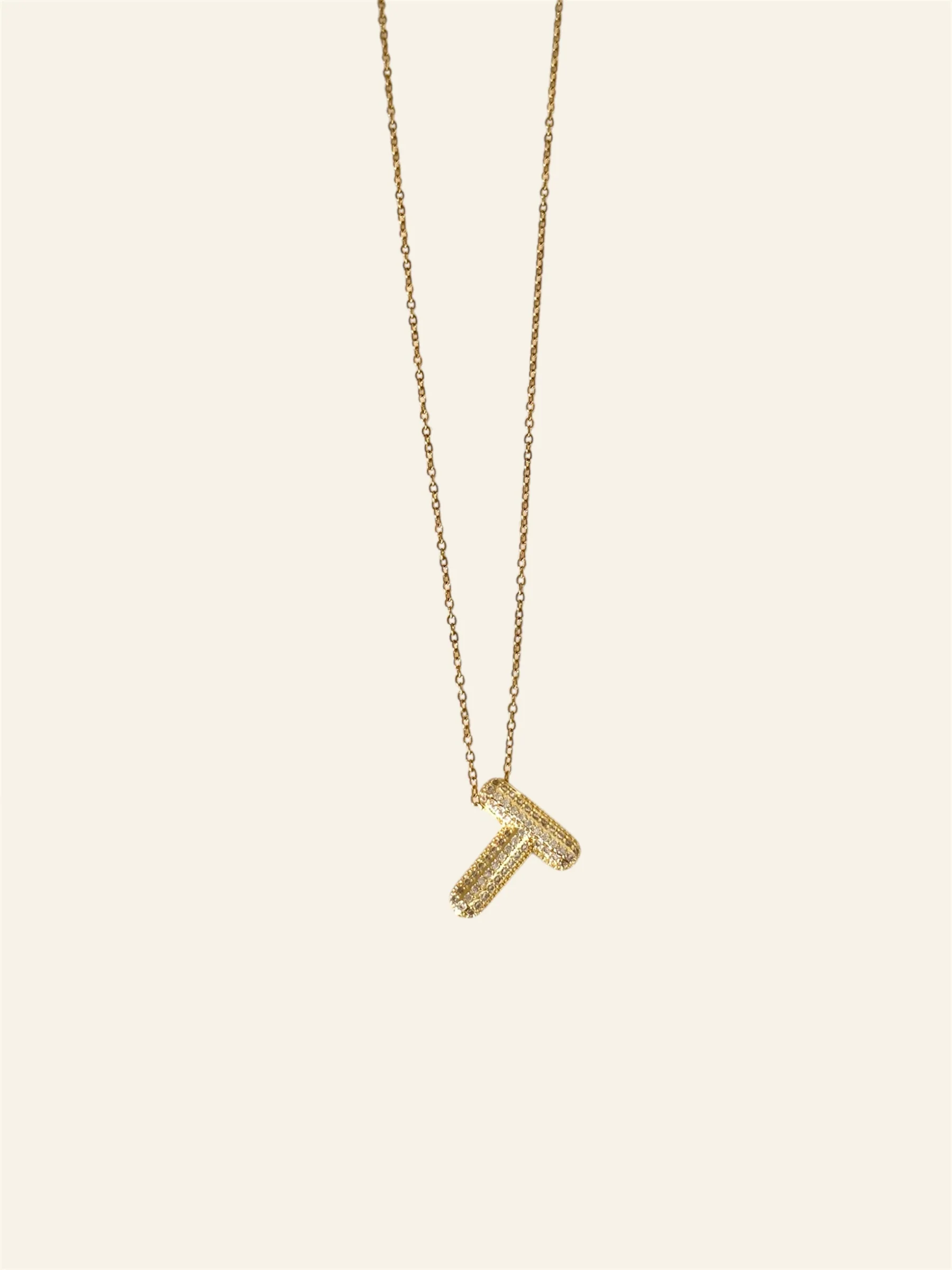 Collier LETTRE STRASS - Image 22