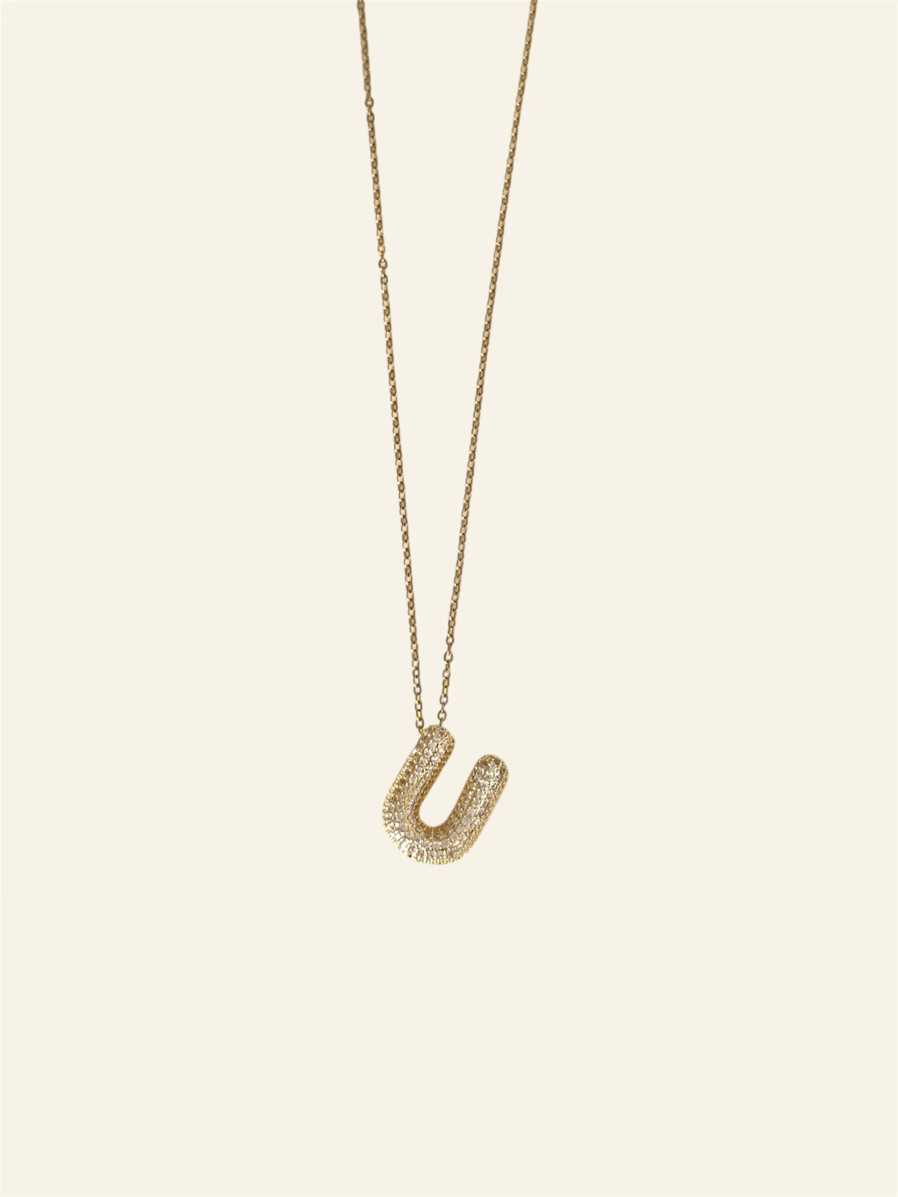 Collier LETTRE STRASS - Image 23