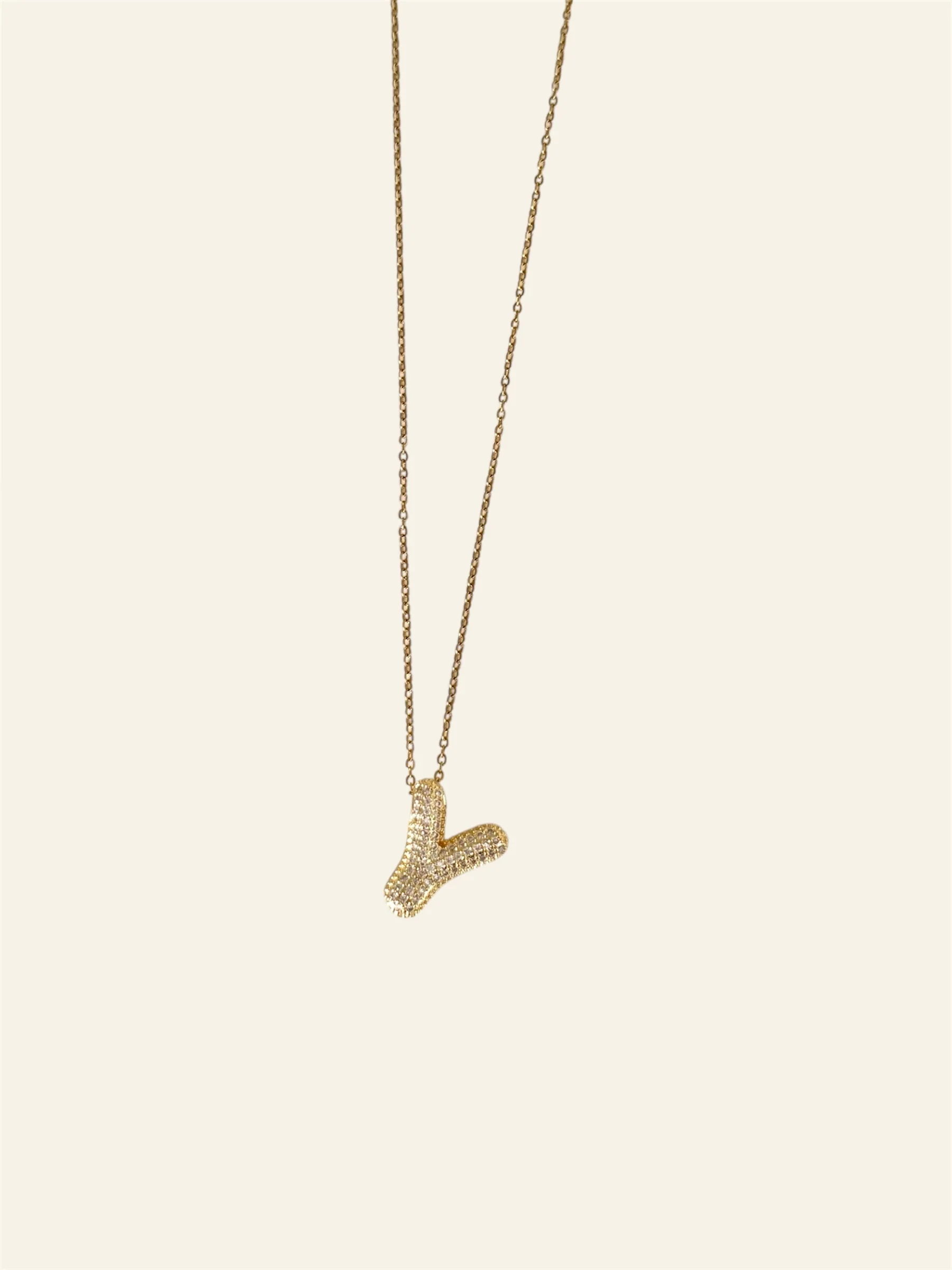 Collier LETTRE STRASS - Image 26